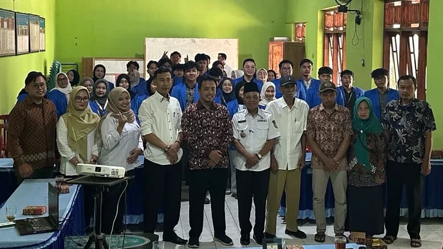Penerimaan KKN UII oleh Desa Kroyo Lor